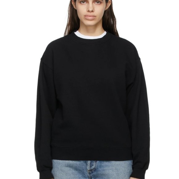 AGOLDE - Cotton Crew Sweatshirt - Picture 1 of 5